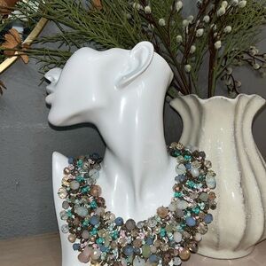 Aldo Multicolor Crystal Necklace